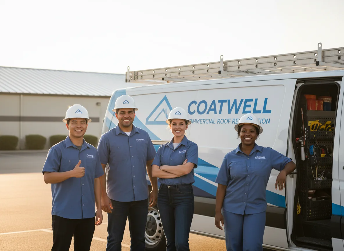 Commercial roof coating company in Elora, TN